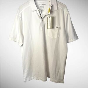 Tommy Bahama White Polo Shirt